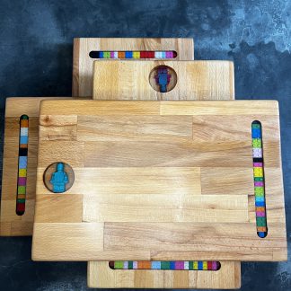 planche apéritive epoxy et lego